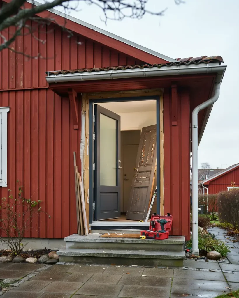 byta ytterd rr i villa guide till s kerhet isolering m tt och r tt montering