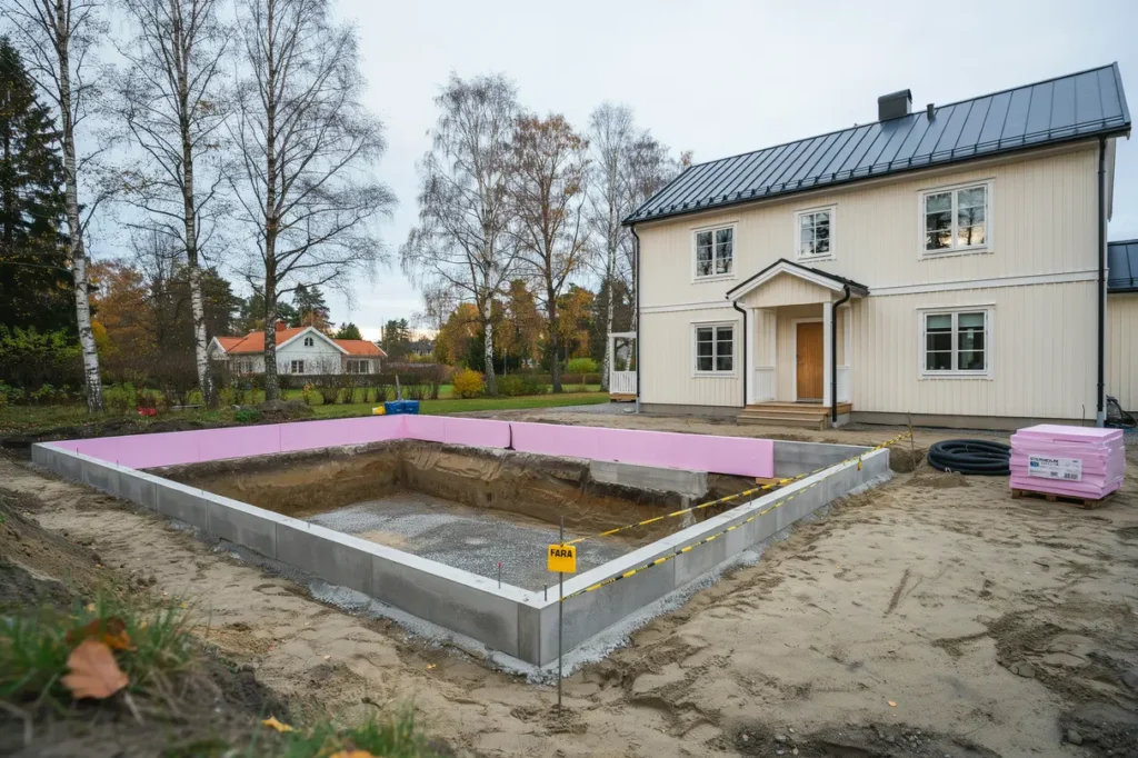 utgr vning och isolering av husgrund samt k llarrenovering p hisingen i g teborg
